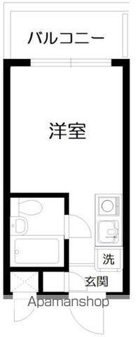 祖師谷シティハウス(ワンルーム/3階)の間取り写真