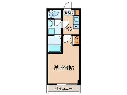 和泉4丁目計画(1K/1階)の間取り写真