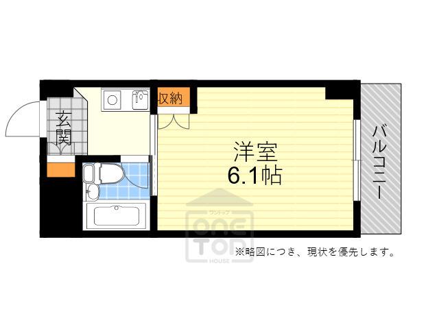 MUSE PARK ESAKA(1K/2階)の間取り写真