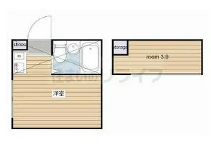 MY PLAN 阿佐ヶ谷(ワンルーム/2階)の間取り写真