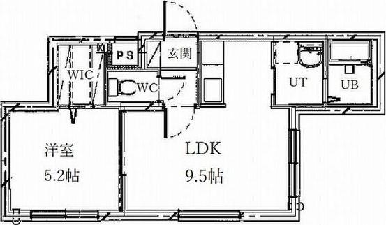 フォルム環状(1LDK/3階)の間取り写真