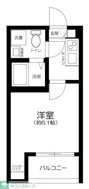船橋市宮本1丁目計画(1K/1階)の間取り写真