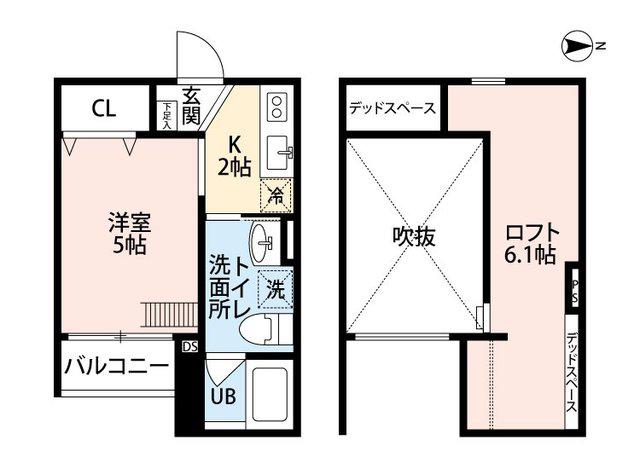 LIREST SUMINOE(1K/1階)の間取り写真