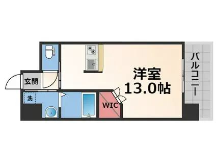 PHOENIX CLOVE TOMOI(ワンルーム/7階)の間取り写真