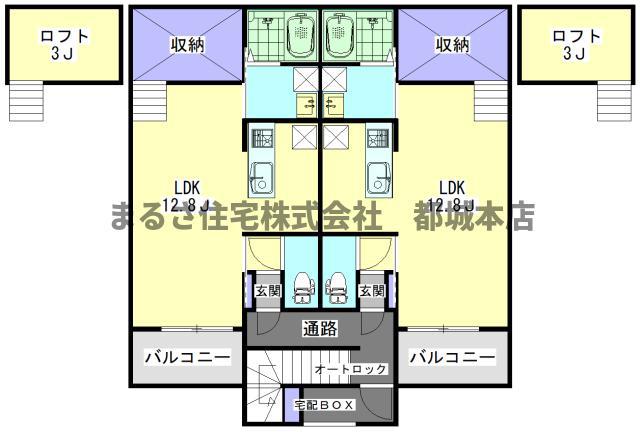 ARIETTA(ワンルーム/1階)の間取り写真