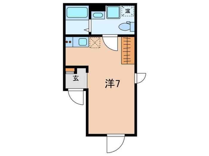 リッシュ巣鴨(ワンルーム/4階)の間取り写真