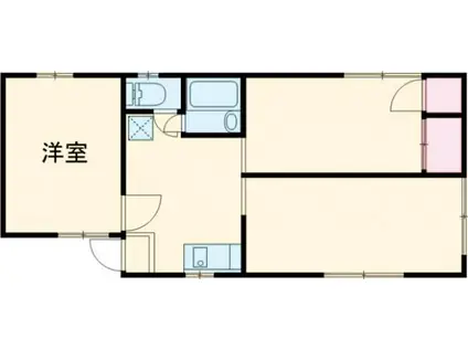 島津ハイツ(3DK/2階)の間取り写真