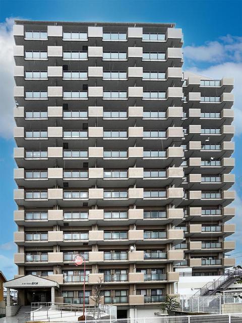 ロータリーマンション西大津(3LDK/5階)の外観写真