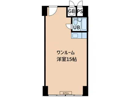 新大阪コーポビアネーズ(ワンルーム/3階)の間取り写真