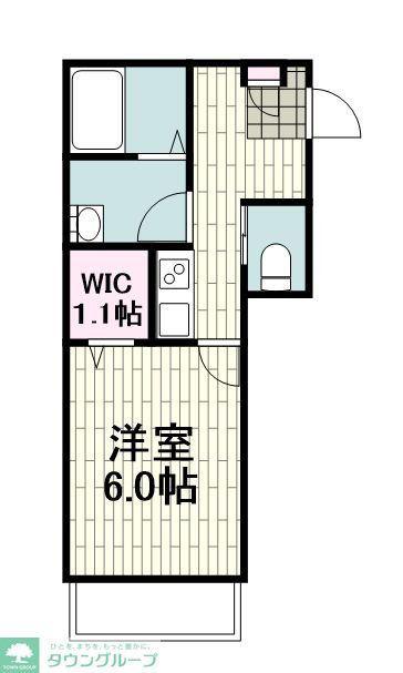 SECURE HOUSE ノース(1K/3階)の間取り写真