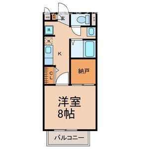 ソフィア ノダ(1K/2階)の間取り写真