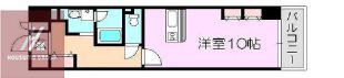 天満リバーサイドプラザ(ワンルーム/2階)の間取り写真