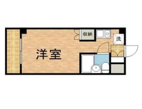 エバーグレイス分倍(ワンルーム/2階)の間取り写真