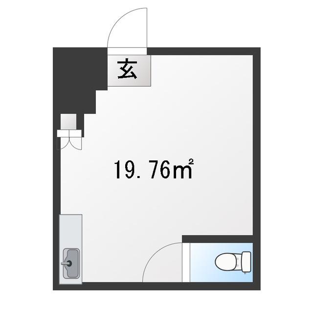 ダイアパレス津田沼(2LDK/7階)の間取り写真