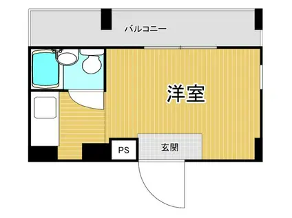 エクセレント伊丹(1K/4階)の間取り写真