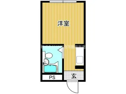 大宝 枚岡CTヒルズ(ワンルーム/3階)の間取り写真