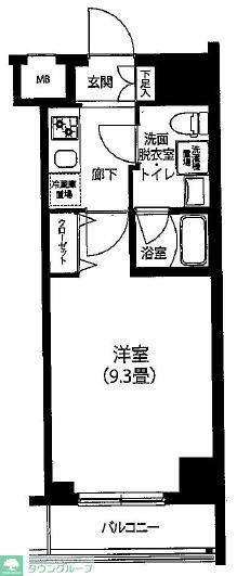 アイル ヴァーチェ押上ノルド(1K/7階)の間取り写真