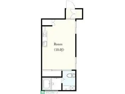 ステラ洗足池(ワンルーム/1階)の間取り写真