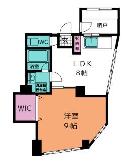 大横ビル(1SLDK/3階)の間取り写真
