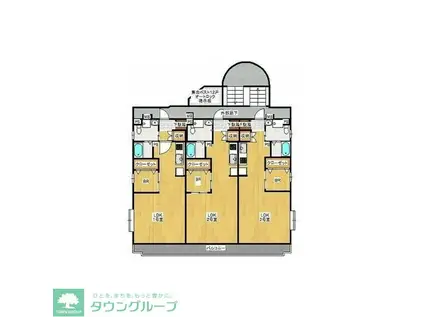 ティエラ早稲田の杜(1LDK/3階)の間取り写真