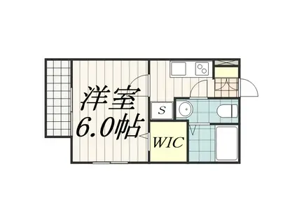 リブリ・ルーチェ ディ セータ(1K/1階)の間取り写真