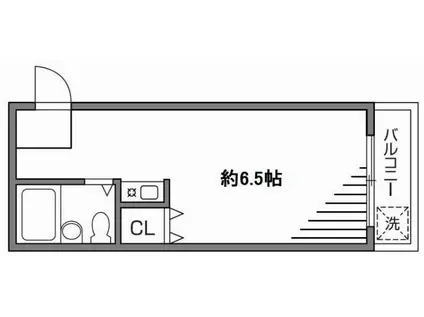 グランバリュー志村(ワンルーム/2階)の間取り写真