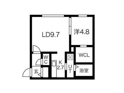 ART MAISON(1LDK/5階)の間取り写真
