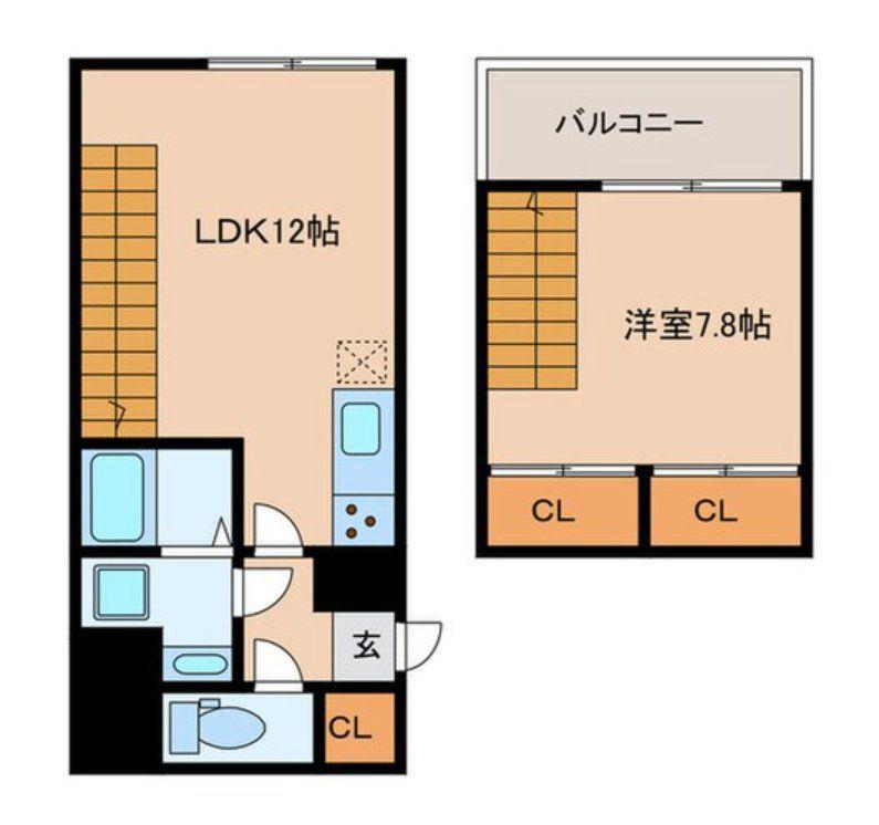 GRANPASEO 阿佐ヶ谷II(1LDK/B1階)の間取り写真