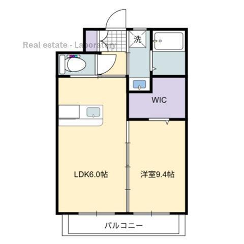 VIVIDO ARCOBALENO(1LDK/3階)の間取り写真