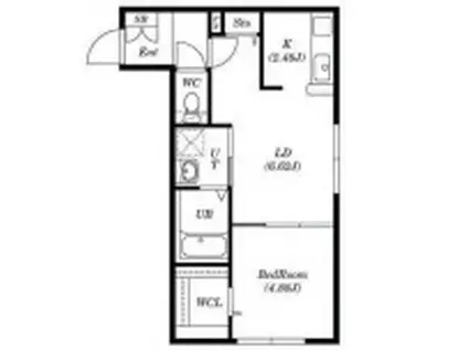 ペイフォワードN16(1LDK/3階)の間取り写真