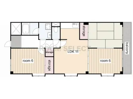 BEVERLY HILLS藤ヶ丘(3LDK/7階)の間取り写真