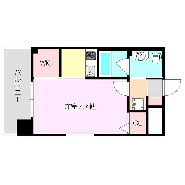 W.O.B.MIKUNI(1K/5階)の間取り写真