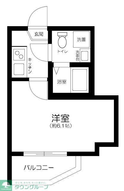 船橋市宮本1丁目計画(1K/3階)の間取り写真