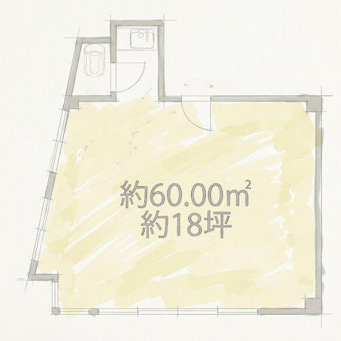 タナカ産業ビル2号館(ワンルーム/5階)の間取り写真