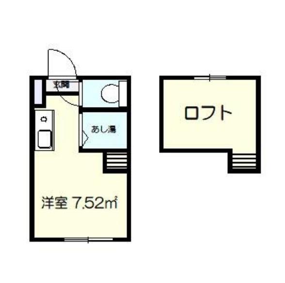 アーバンプレイス東高円寺V(ワンルーム/1階)の間取り写真