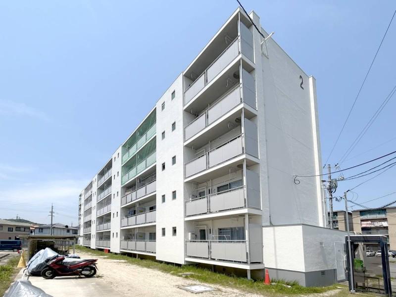 ビレッジハウス台道1号棟(2K/2階)の外観写真