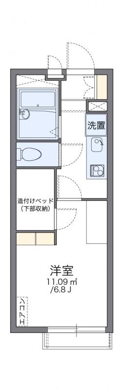 レオパレスプリマベーラ荻窪2(1K/2階)の間取り写真