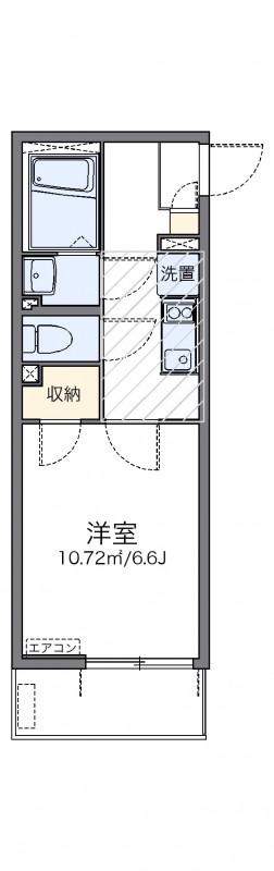 レオネクスト南新宿(1K/3階)の間取り写真