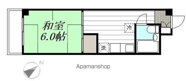 ハイラーク本牧 3階階 間取り