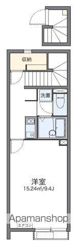 レオネクスト双葉(1K/2階)の間取り写真