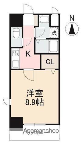 AS PREMIUM栗林公園(1K/6階)の間取り写真