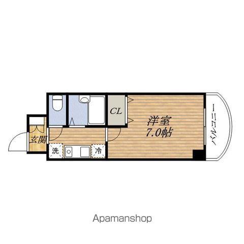 NH東三国ⅢB(1K/5階)の間取り写真