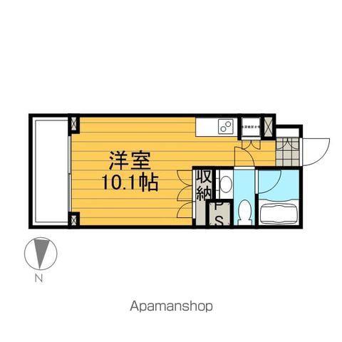 レジディア錦糸町Ⅱ(ワンルーム/5階)の間取り写真