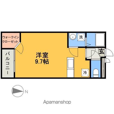 レオパレスイーグルⅤ(1DK/2階)の間取り写真