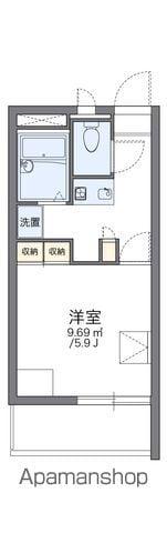 レオパレスコートデレモングラス 3階階 間取り