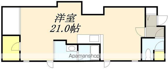 リコナゴム(ワンルーム/2階)の間取り写真