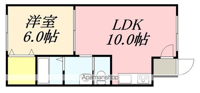 ピュアパレス函館Ⅱ(1LDK/5階)の間取り写真