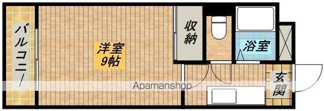 グランドメゾン北斗(ワンルーム/3階)の間取り写真