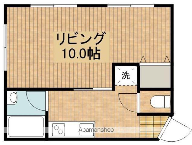 丸真ビル(1K/2階)の間取り写真