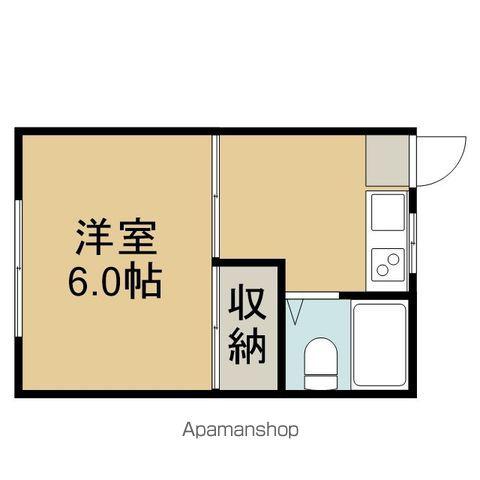 第2コーポ東建(1K/2階)の間取り写真